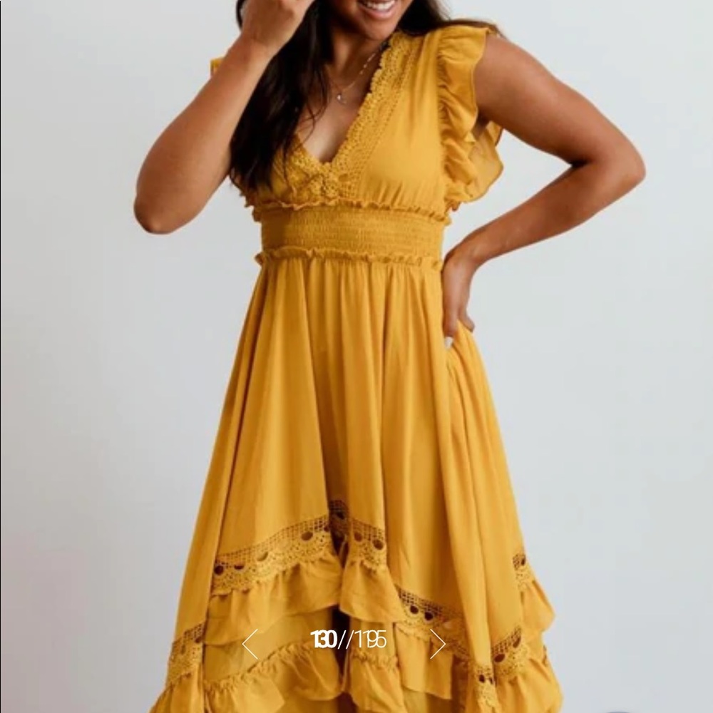 Baltic Born Jasmine Ruffle Maxi Dress Size: XL Retail: $91 New with Tags